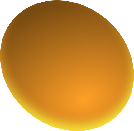 Yellow decorative ellipse