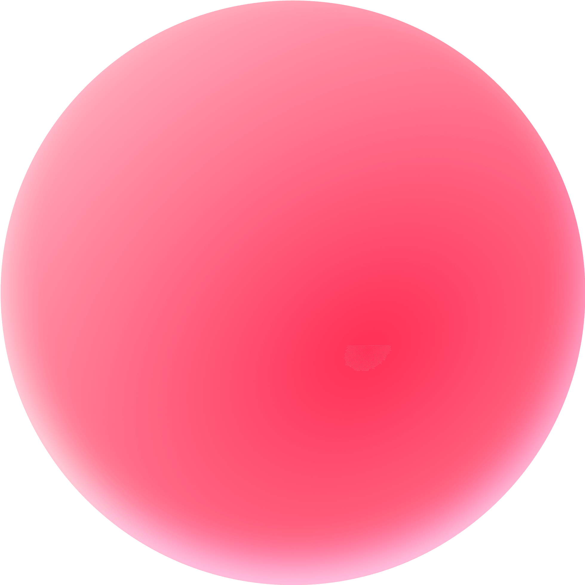 Red decorative ellipse